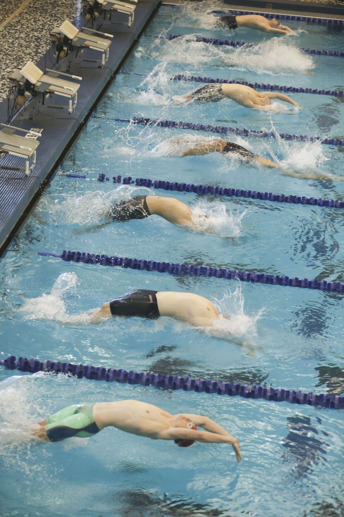 Class 5A Boys State Swim Meet Finals
